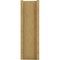 Ekena Millwork 7 1/2-in W x 20-in D x 24-in H Funston Slat Rough Cedar Woodgrain TimberThane Outlooker, Primed Tan OUTUR075X20X24FST24RCPR - alternate 2